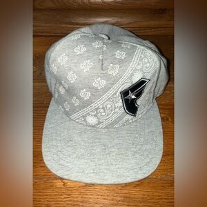 Famous Stars & Straps Gray Paisley Hat